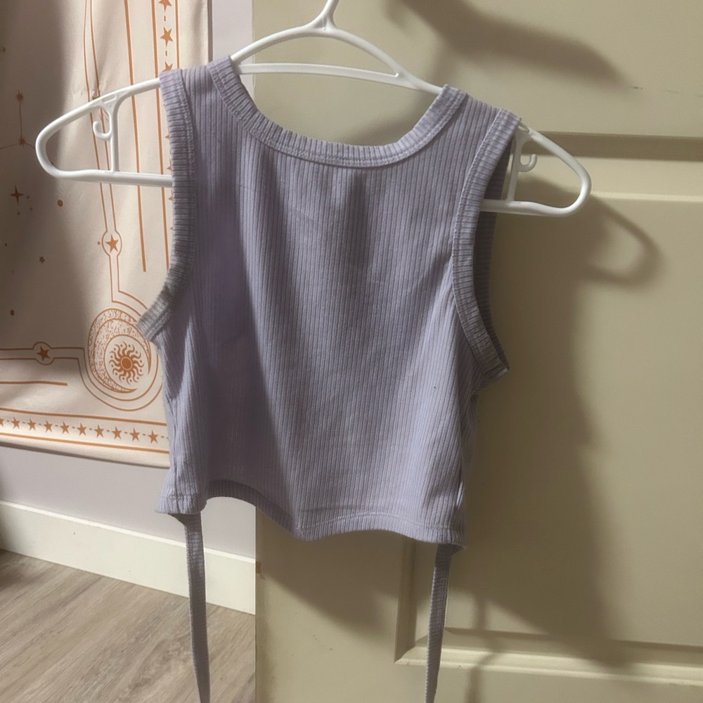 Open Back cropped tank from eclipse/tattoo